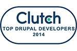 Drupal Connect is a Clutch Top Drupal Developer of 2014